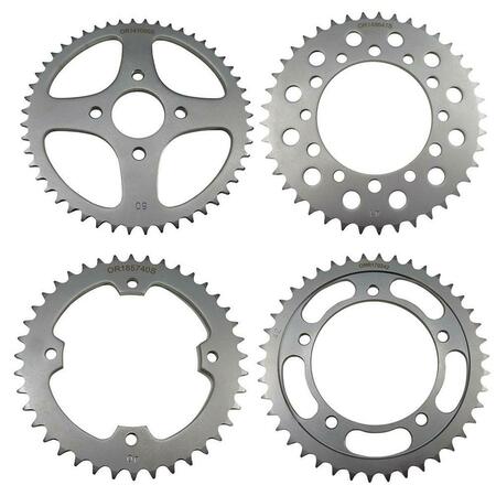 OUTLAW RACING Rear Sprocket Steel - 45T For Kawasaki, Suzuki VN800A-B ORR49945